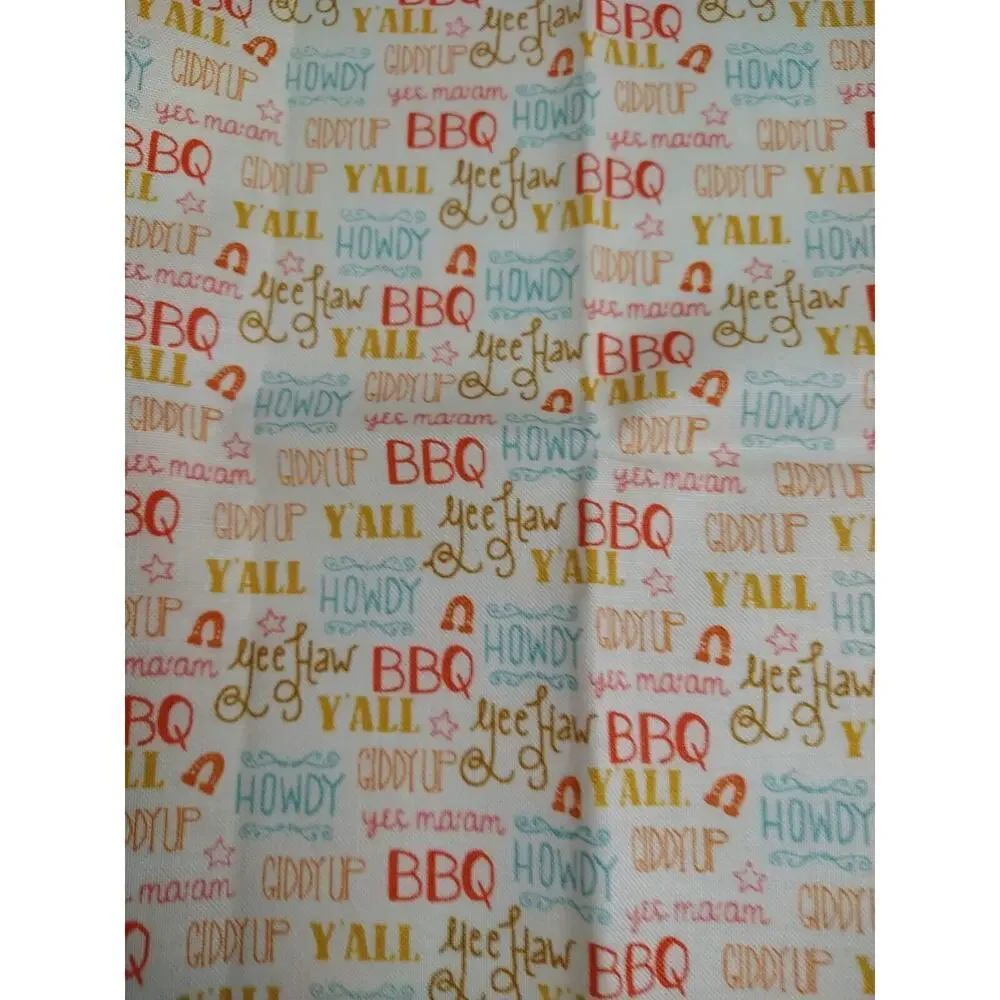 BBQ Howdy New 100 Cotton Handmade Napkins Set Of 4
